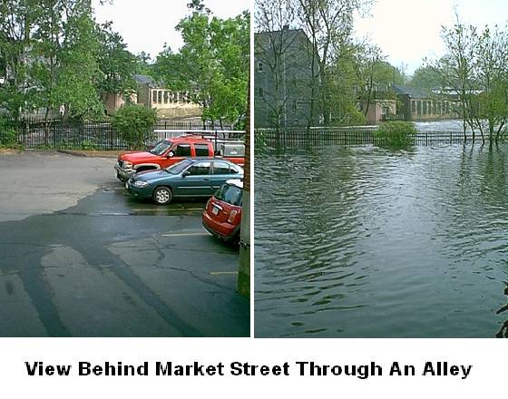 Normal and Flooded Back Lot